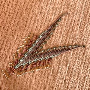 Anthropologie Beaded Collar Necklace